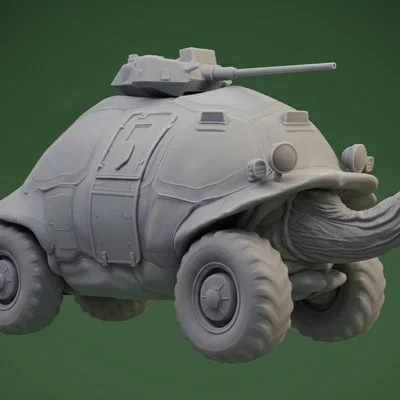 ZPT Turtle (APC Thổ Nhĩ Kỳ) - Mô hình 3D