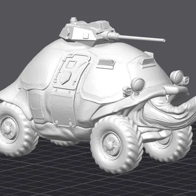 ZPT Turtle (APC Thổ Nhĩ Kỳ) - Mô hình 3D