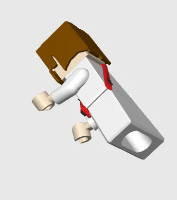 Mô hình in 3D Minecraft x Lego: Jesus Loves You độc đáo - Image 1