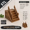 Antique Staircase — Mẫu trưng bày (Miễn phí) - Thumbnail 1