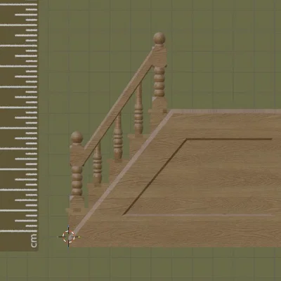 Antique Staircase — Mẫu trưng bày (Miễn phí)