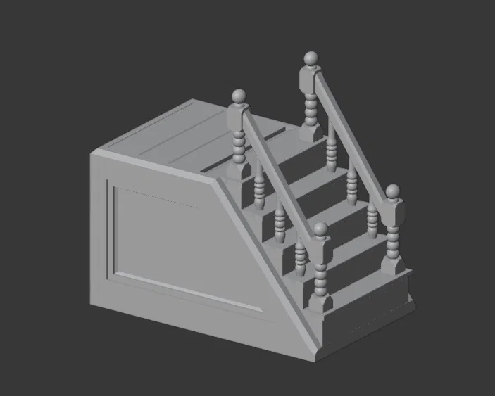 Antique Staircase — Mẫu trưng bày (Miễn phí) - Image 5