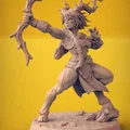 Tượng Cung Thủ Fantasy Thợ Săn Rừng – Chiến Binh Cung - Thumbnail 3