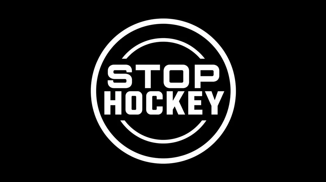 Thiết kế logo Stop Hockey chất lượng cao để ủi lên áo thun - Image 1