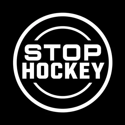 Thiết kế logo Stop Hockey chất lượng cao để ủi lên áo thun