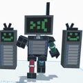 [NEW] Figure Roblox khớp S3RV3RW4R3 Badware skin concept - Thumbnail 1