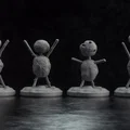 Mô hình 3D Kastanjemanden (Người đàn ông hạt dẻ) từ Netflix - Thumbnail 2