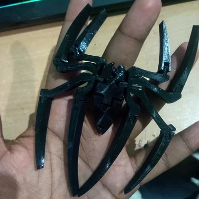 Mô hình Nhện linh hoạt (Flexible Spider) in 3D siêu độc đáo