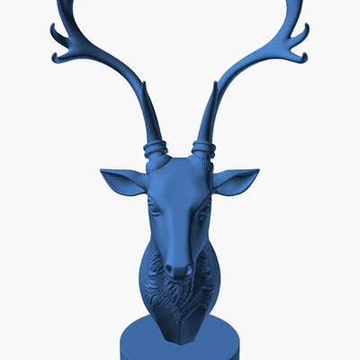 Tượng Bust Hươu Patronus (Stag) — Đế Treo Nhẫn