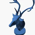 Tượng Bust Hươu Patronus (Stag) — Đế Treo Nhẫn - Thumbnail 3