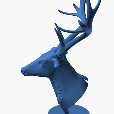 Tượng Bust Hươu Patronus (Stag) — Đế Treo Nhẫn