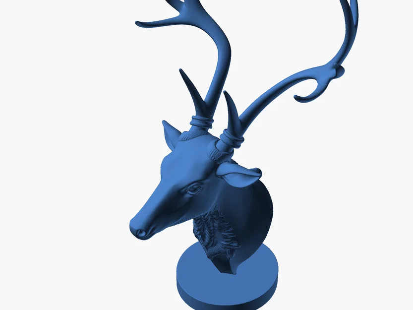Tượng Bust Hươu Patronus (Stag) — Đế Treo Nhẫn - Image 7
