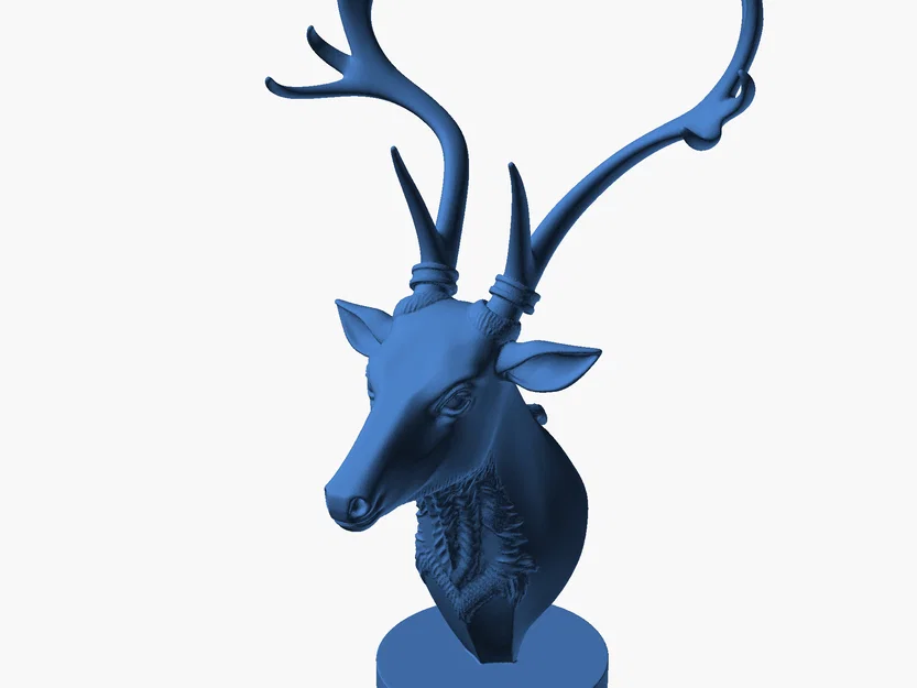 Tượng Bust Hươu Patronus (Stag) — Đế Treo Nhẫn - Image 8