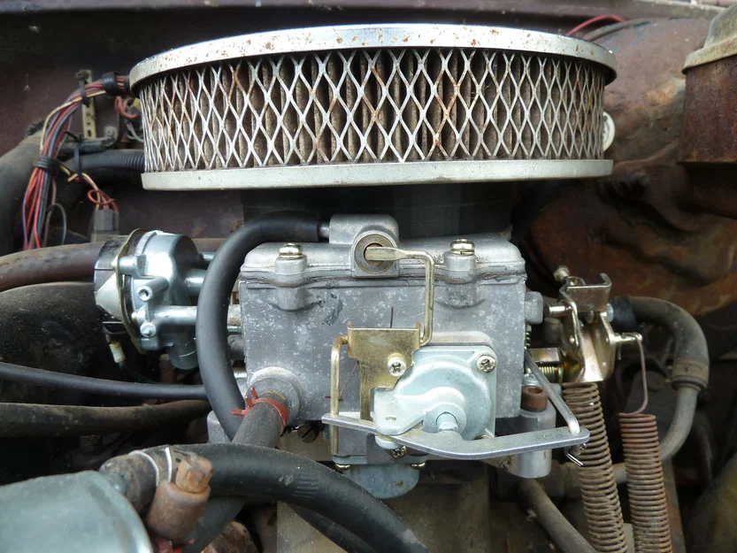 Spacer cho air cleaner Motorcraft 2150 (5-1/8 inch carb) - Image 1