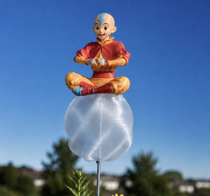 Avatar Aang Windspinner – Mô hình kinetic quay theo gió - Image 1