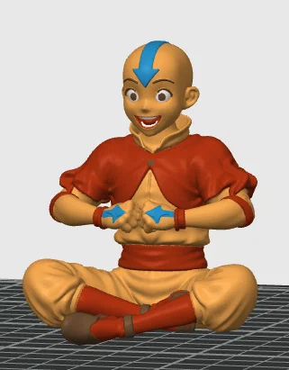 Avatar Aang Windspinner – Mô hình kinetic quay theo gió - Image 3