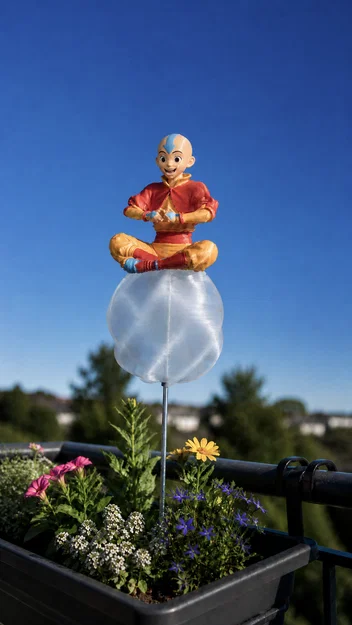 Avatar Aang Windspinner – Mô hình kinetic quay theo gió - Image 4