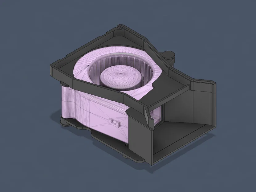 Mod giảm ồn blower cho Polymaker PolyDryer (quiet mod) - Image 1