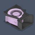 Mod giảm ồn blower cho Polymaker PolyDryer (quiet mod) - Thumbnail 1