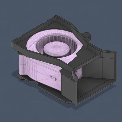 Mod giảm ồn blower cho Polymaker PolyDryer (quiet mod)