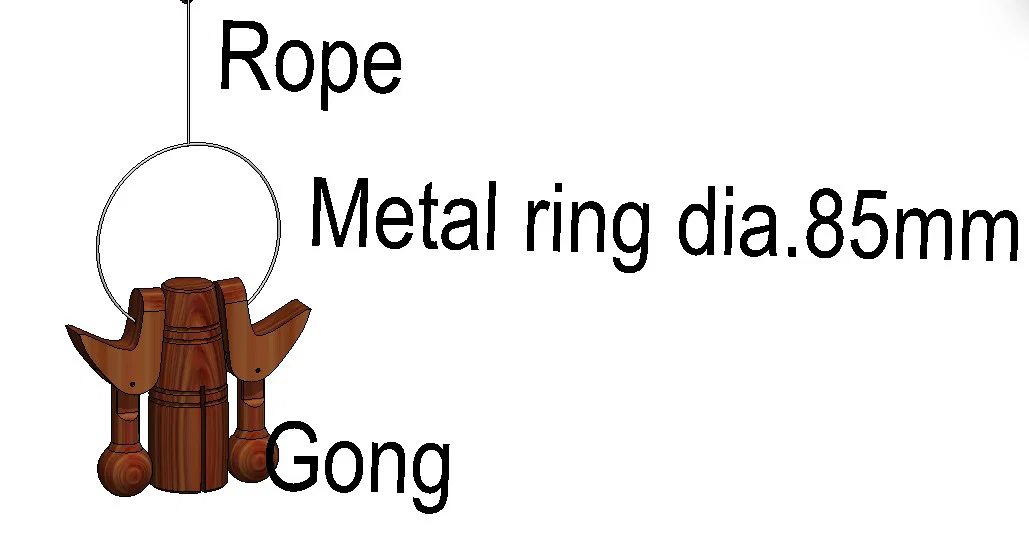 Chuông gió độc đáo - Bản đặc biệt - Tiếng tích tắc - Image 3