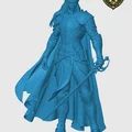 Drow Fighter – Chiến Binh Drow cho RPG - Thumbnail 3