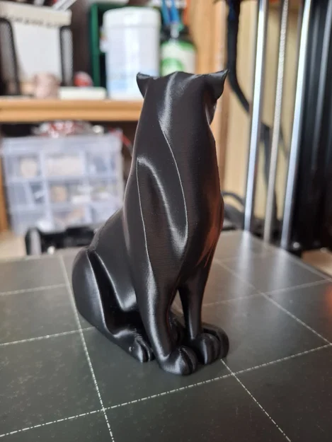 Mô hình tượng báo đen (Panther Sculpture) trang trí 3D tinh tế - Image 3