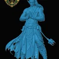 Drow Monk – Mô hình mini cho RPG/DnD - Thumbnail 1