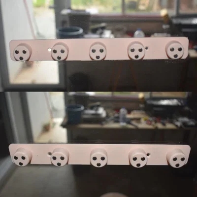 Giá đỡ dao nam châm (Magnetic knife holder) gắn tường