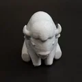Gã Khổng Lồ Hiền Lành: Bò Bison Chibi - Thumbnail 1