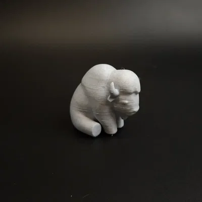 Gã Khổng Lồ Hiền Lành: Bò Bison Chibi
