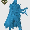 Drow Bard – Miniature cho RPG/DnD - Thumbnail 2