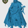 Drow Bard – Miniature cho RPG/DnD - Thumbnail 3