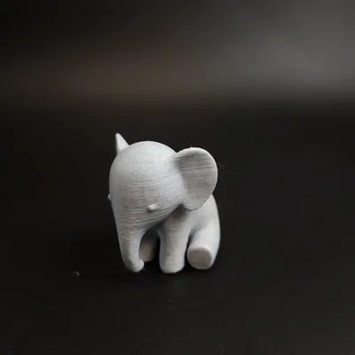 Chú Voi Chibi Khổng Lồ Dịu Dàng