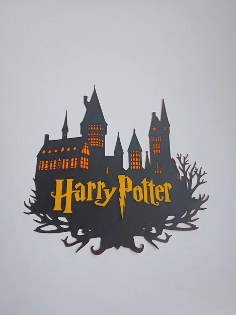 Trang trí treo tường Harry Potter, không cần AMS - Image 2
