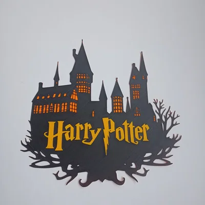 Trang trí treo tường Harry Potter, không cần AMS