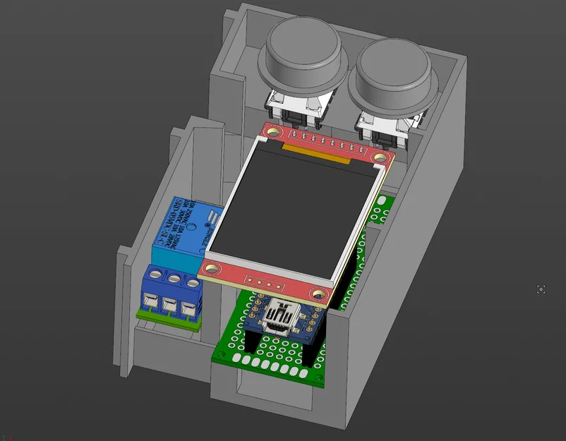 Vỏ hộp điều khiển nhiệt độ (Temperature Controller) cho Arduino Nano - Image 2