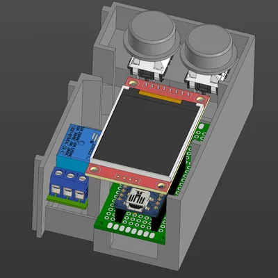 Vỏ hộp điều khiển nhiệt độ (Temperature Controller) cho Arduino Nano