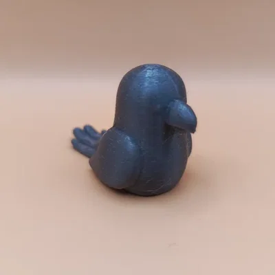 Chú Vẹt Chibi Đậu Bàn: The Perky Desk Percher