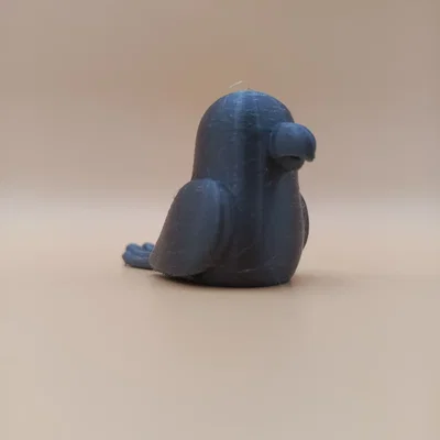 Chú Vẹt Chibi Đậu Bàn: The Perky Desk Percher