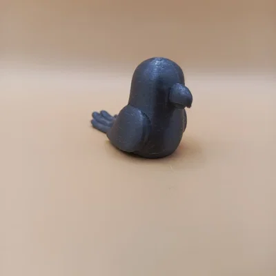 Chú Vẹt Chibi Đậu Bàn: The Perky Desk Percher