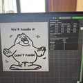 Biển hiệu 3D Don’t Panic - Tiếp thêm động lực nơi công sở - Thumbnail 2