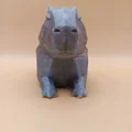 Tượng Capybara Low-Poly Hình Học (Geometric) – Sculpture - Thumbnail 3