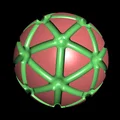 Mô hình Geodesics on the Sphere: Hình học 3D độc đáo - Thumbnail 5