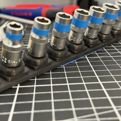 Socket Snap - Kẹp/khay giữ socket 1/4' Drive