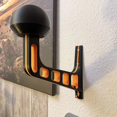 Giá treo mũ bảo hiểm xe mô tô 3D - Tiện lợi, chắc chắn và thẩm mỹ