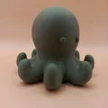 Tượng Bạch Tuộc Chibi Mịn Mà (Smooth Chibi Octopus Sculpture) - Thumbnail 3