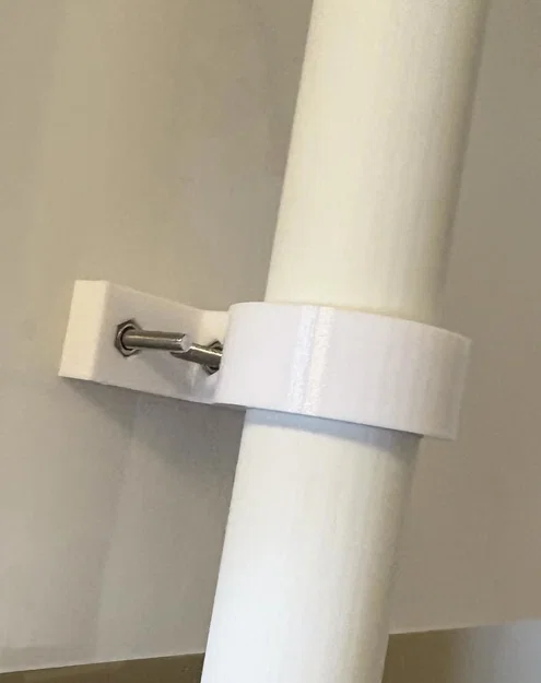 Ngàm 3D gắn bảng hiệu vào ống nhựa PVC 3/4 inch chắc chắn - Image 2