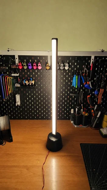 Đèn LED Thanh Đứng (Standing Light Bar) In 3D - Image 1