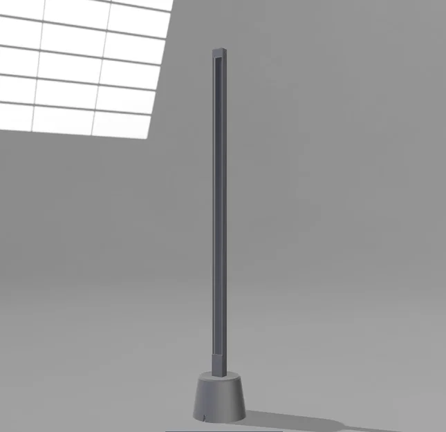 Đèn LED Thanh Đứng (Standing Light Bar) In 3D - Image 2